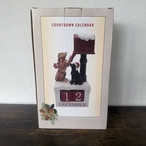 Cracker Barrel Labrador Dog Christmas Countdown Calendar